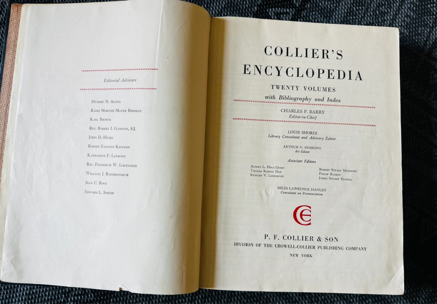 Collier's Encyclopedia 20 Volume Set - photo 5
