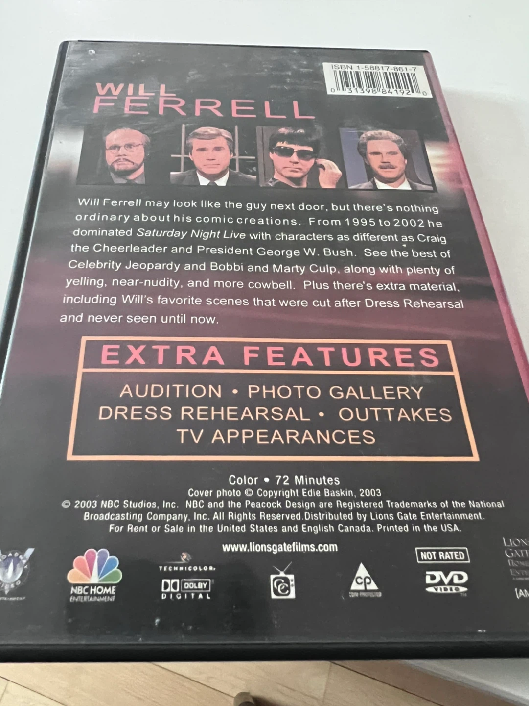 Saturday Night Live: The Best of Will Ferrell DVD - photo 2