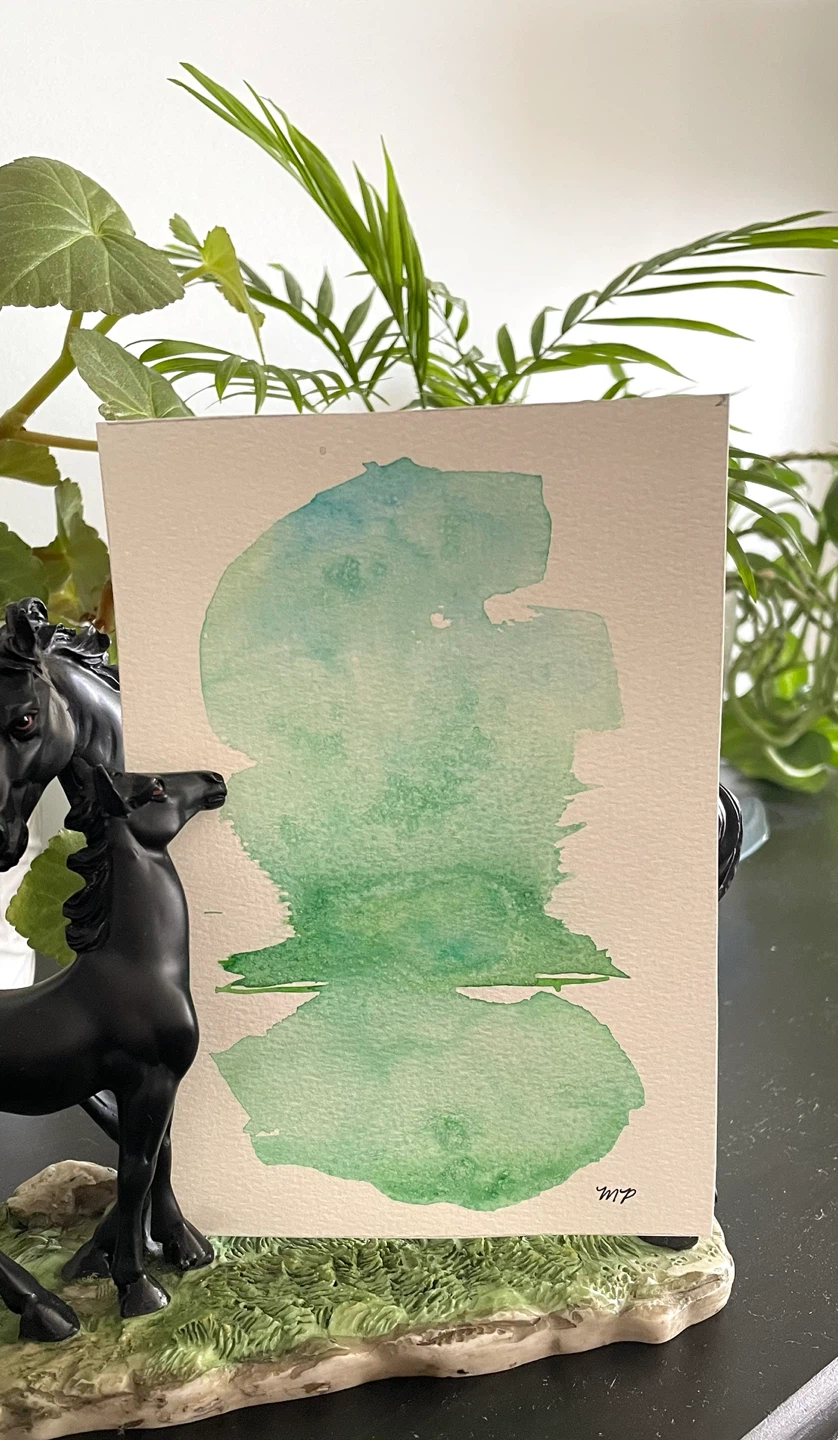 Abstract Watercolor Paintings