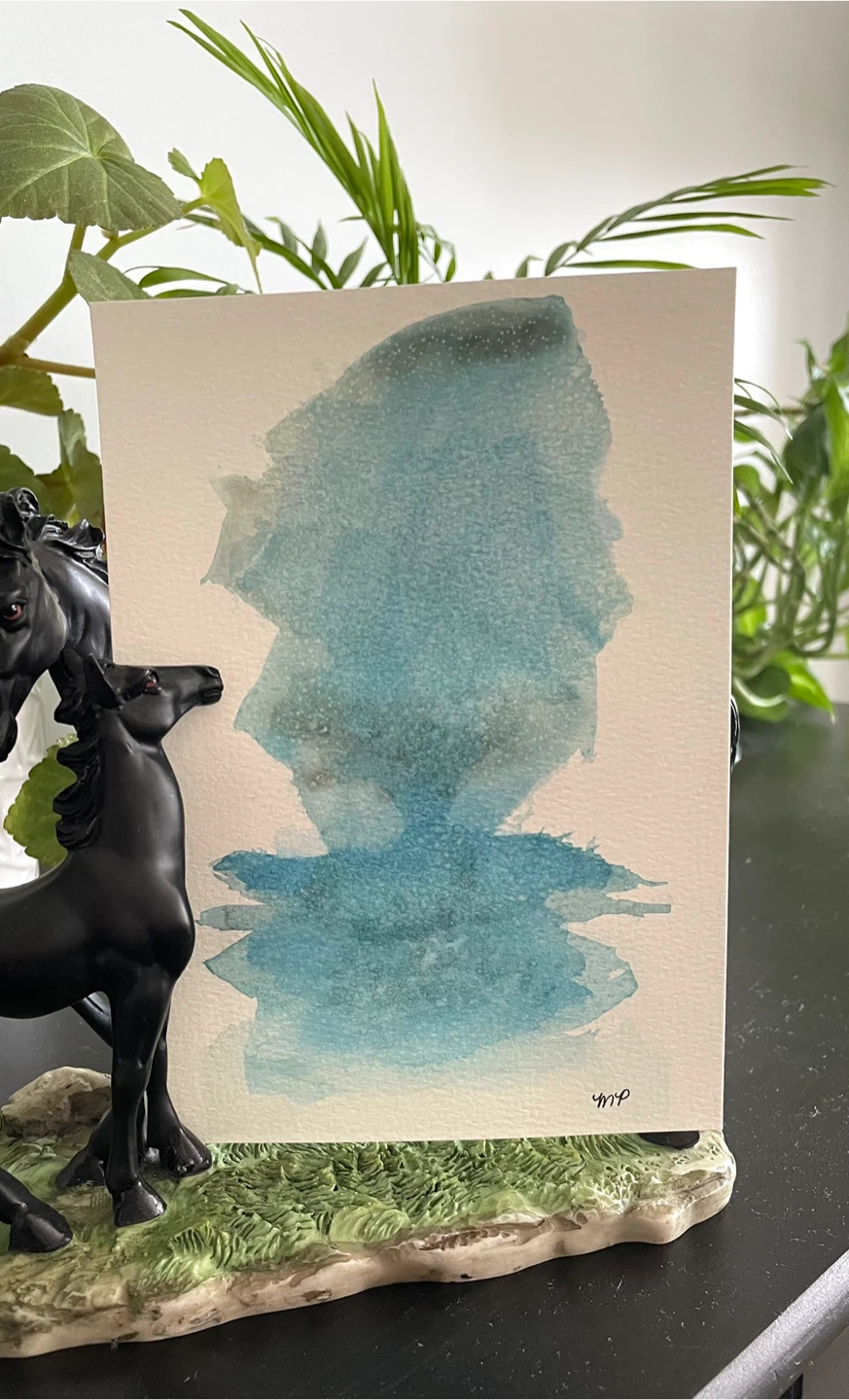 Abstract Watercolor Paintings - photo 2
