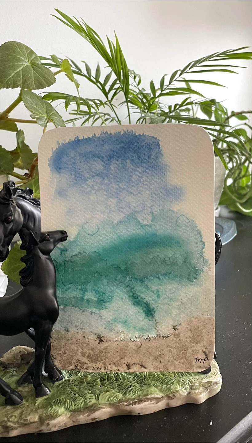 Abstract Watercolor Paintings - photo 5