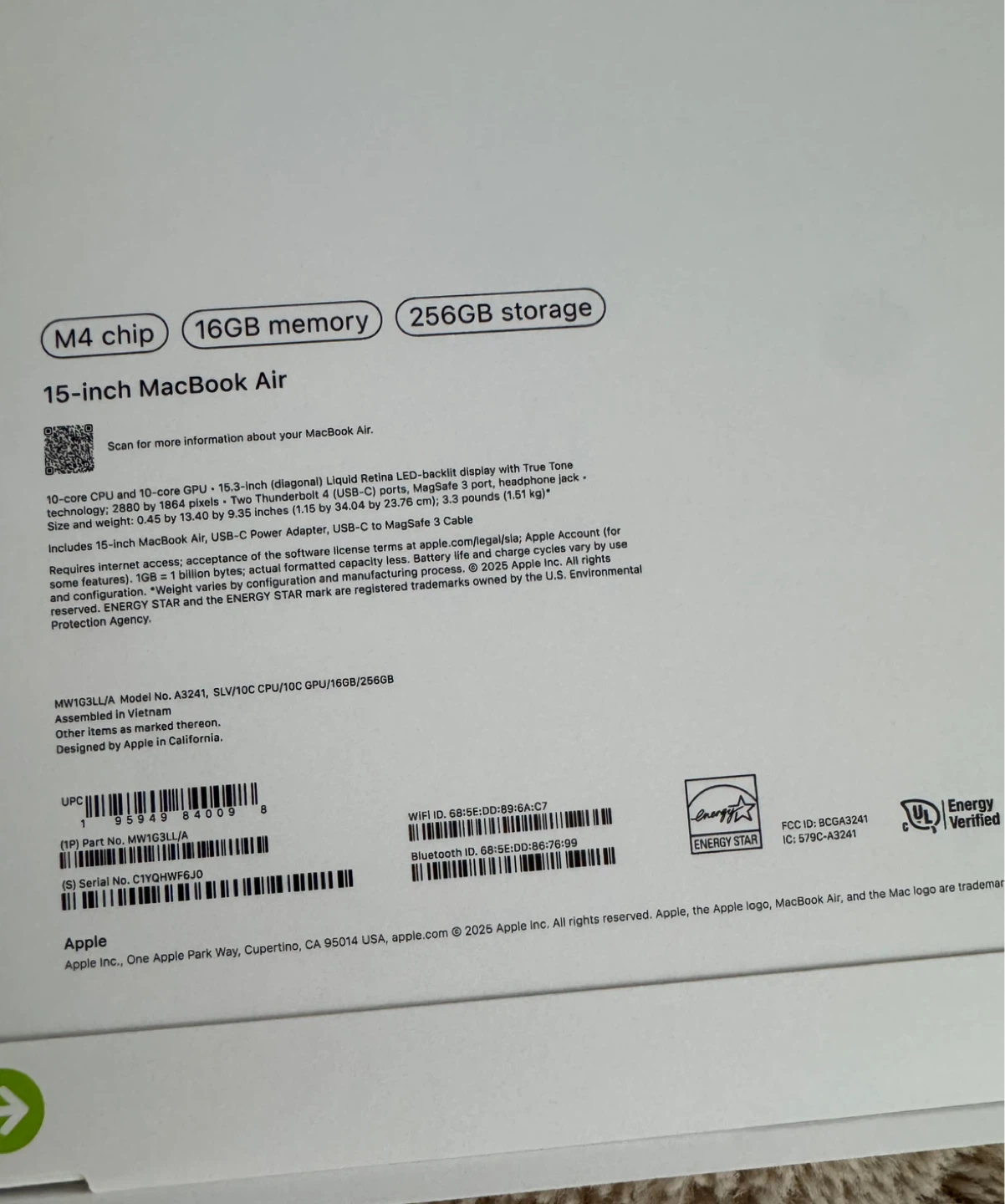 Apple MacBook Air M4 Chip (15-in cm ch) - photo 4