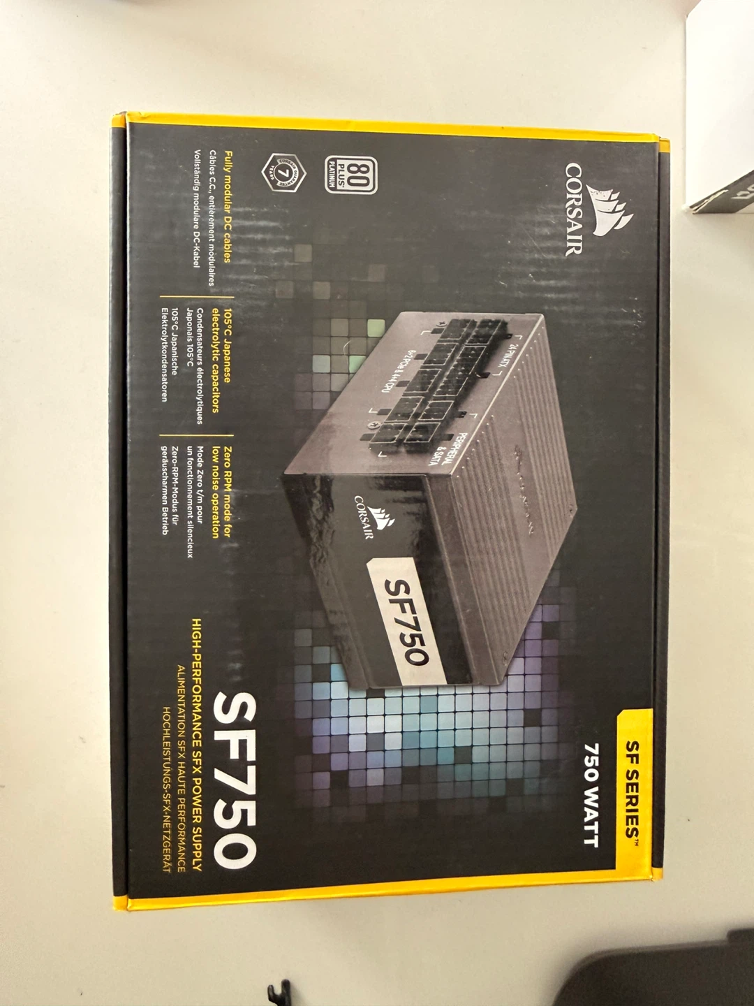 Corsair SF750 80+ platinum