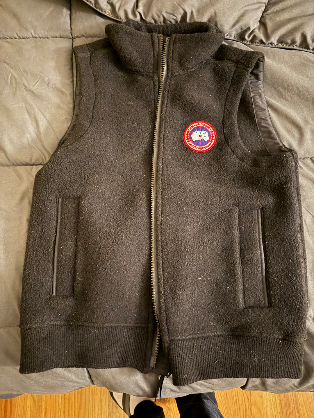 Canada Goose Black Fleece Vest - photo 2