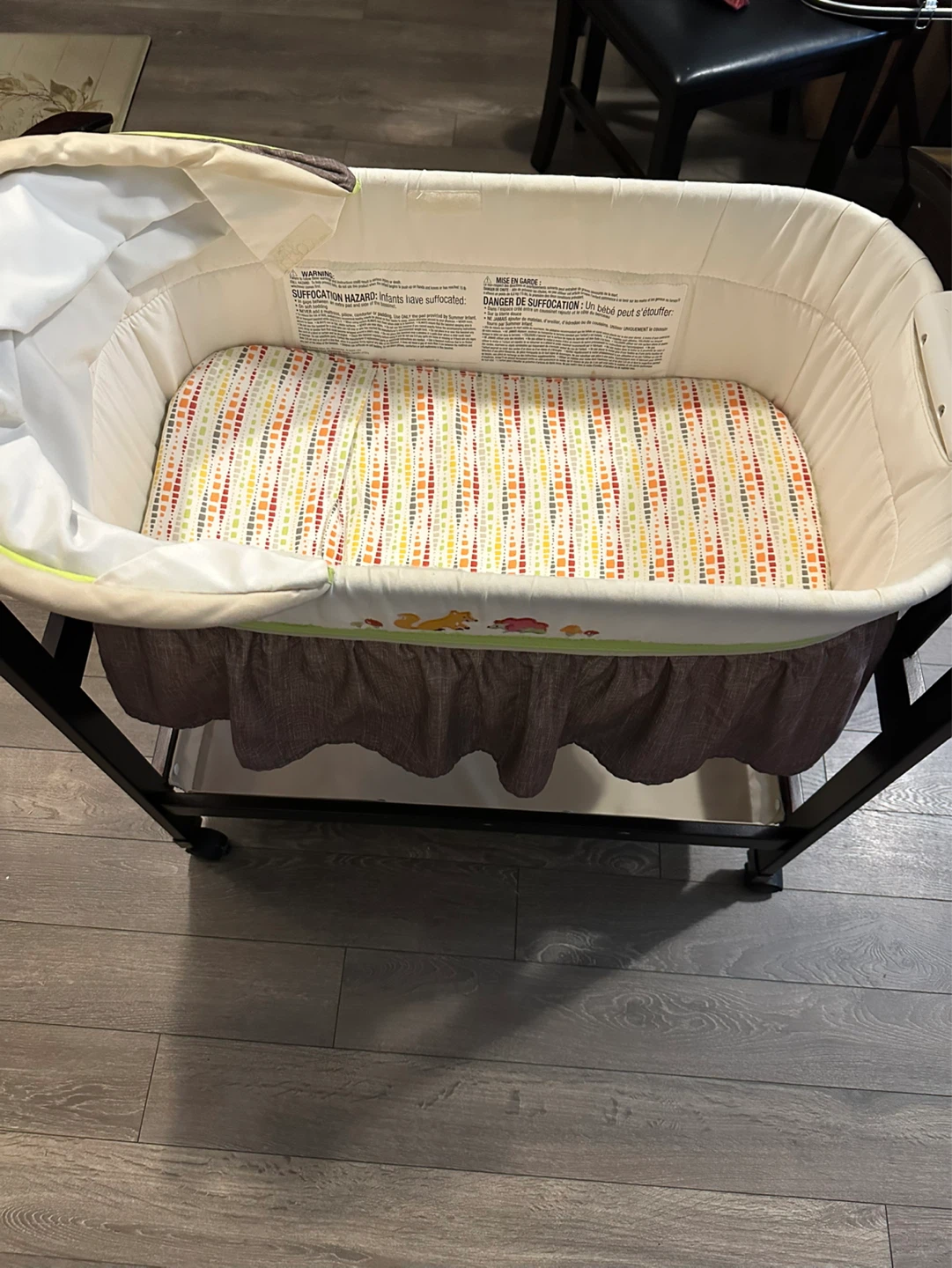 Infant Bassinet with Mattress