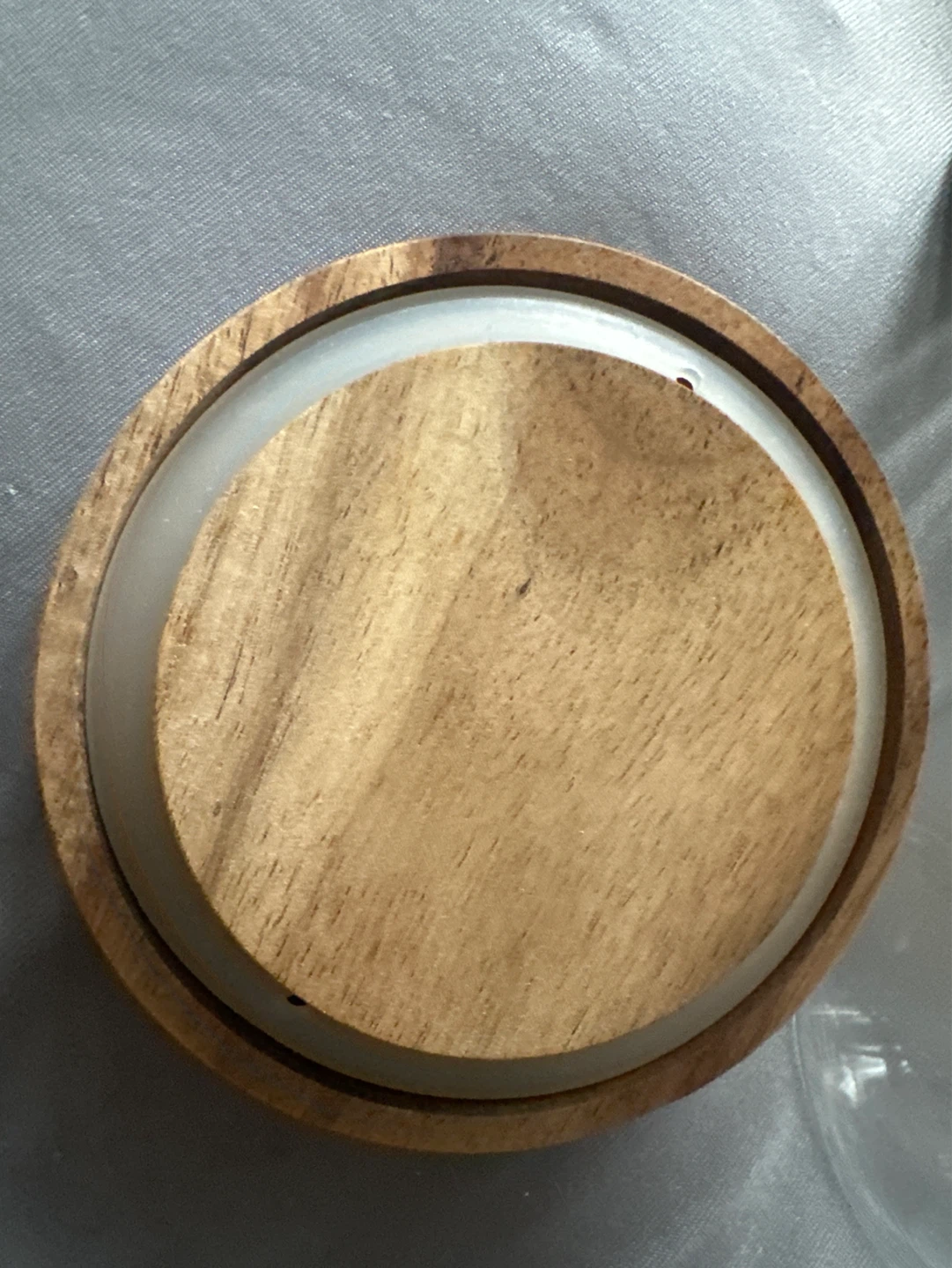 Set of 2 Glass Jars with Wooden Lids - photo 3