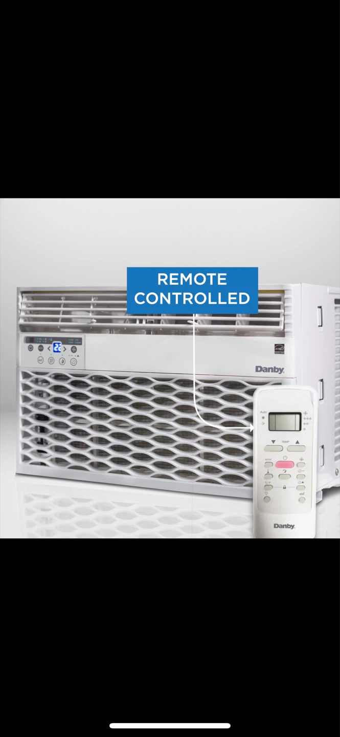 Danby Window Air Conditioner DAC060EB6WDB - 6,000 BTU