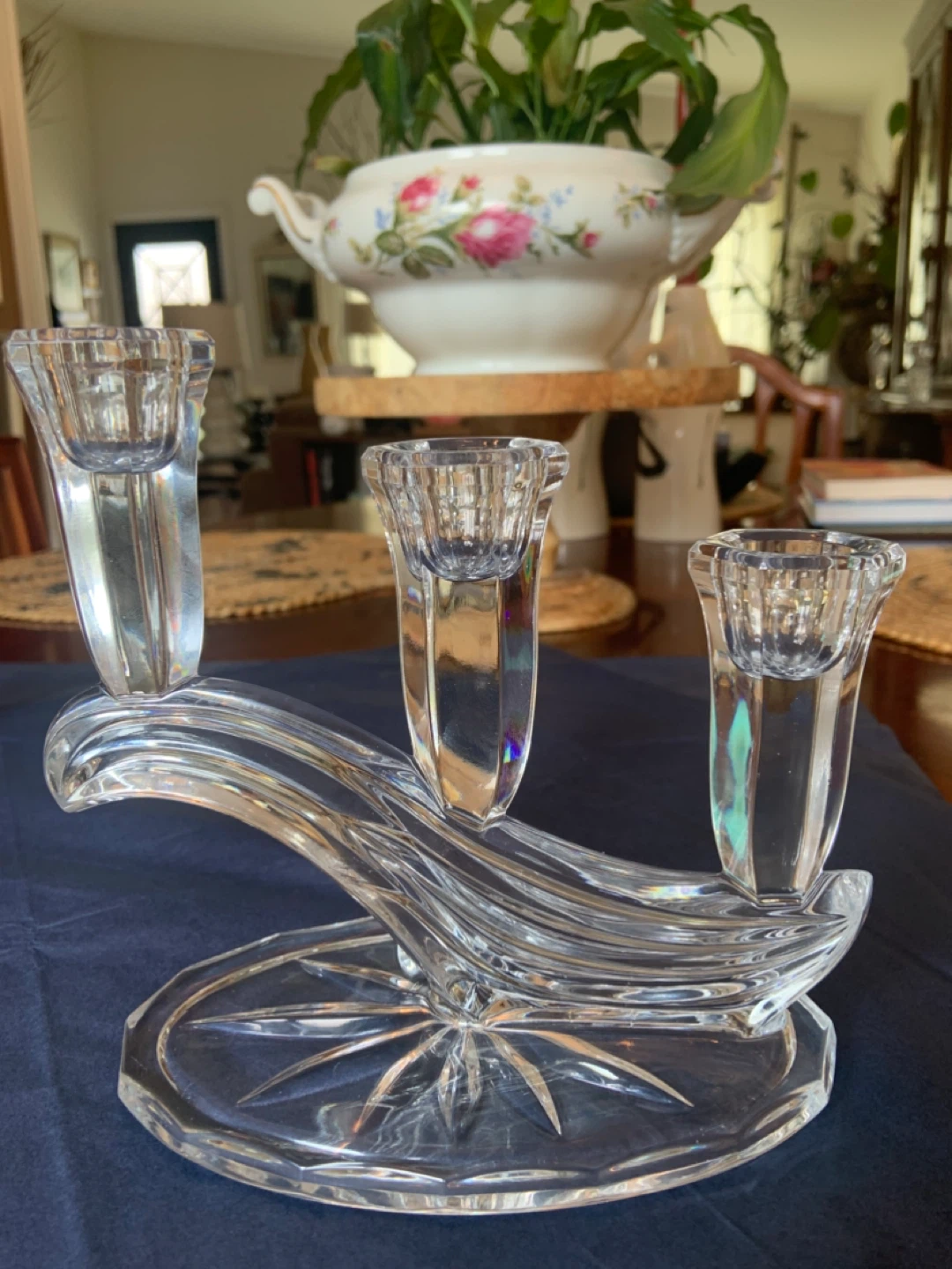 BUDER BLEIKRISTALL WG Crystal Candelabra - 3 Arm - photo 2