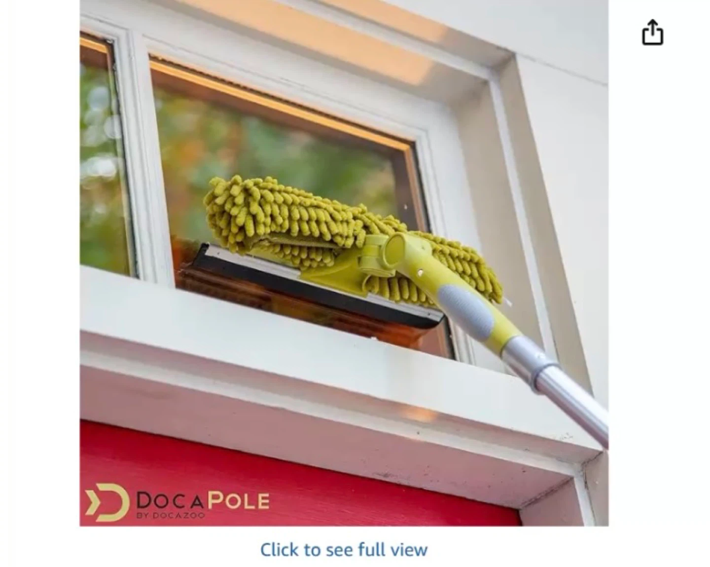 PICKUP 4/29 Window Squeegee - 30 ft Window Cleaning Pole 🌱 - photo 2