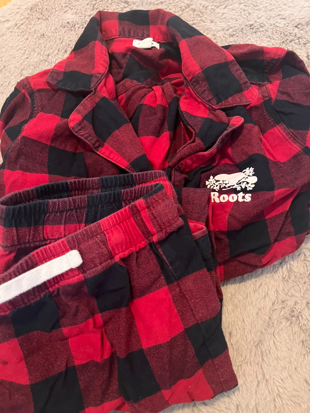 Roots Plaid Pajama Set - photo 2