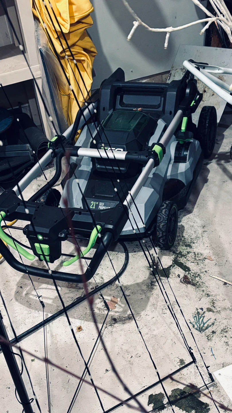 Ego self propelled battery lawn mower