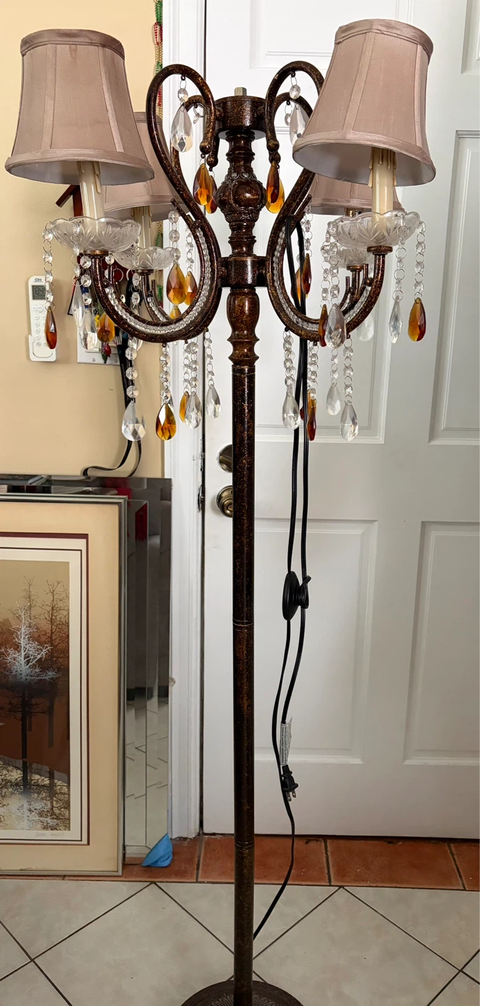 Light Crystal Floor Lamp - photo 5