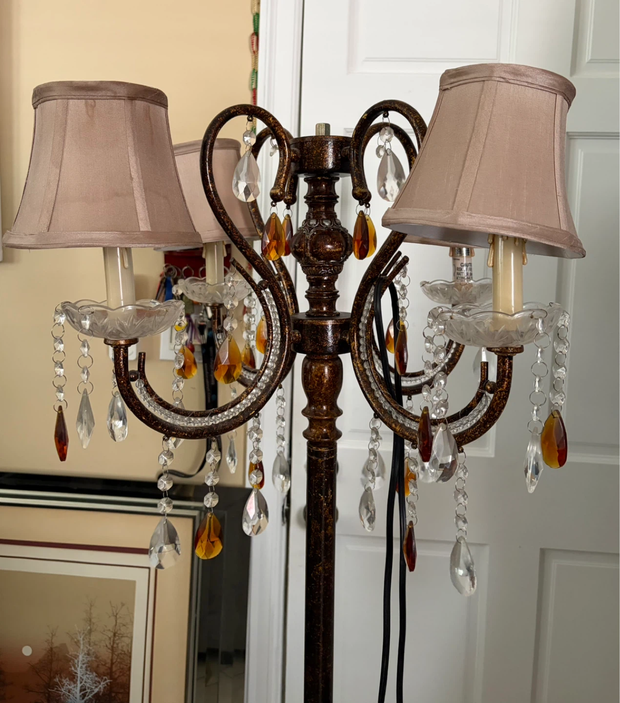 Light Crystal Floor Lamp - photo 3
