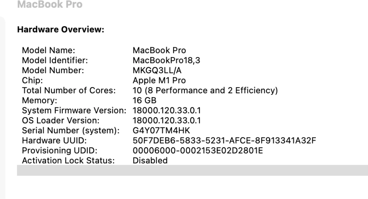 Apple MacBook Pro 14-inch M1 Pro, 16GB RAM - photo 4