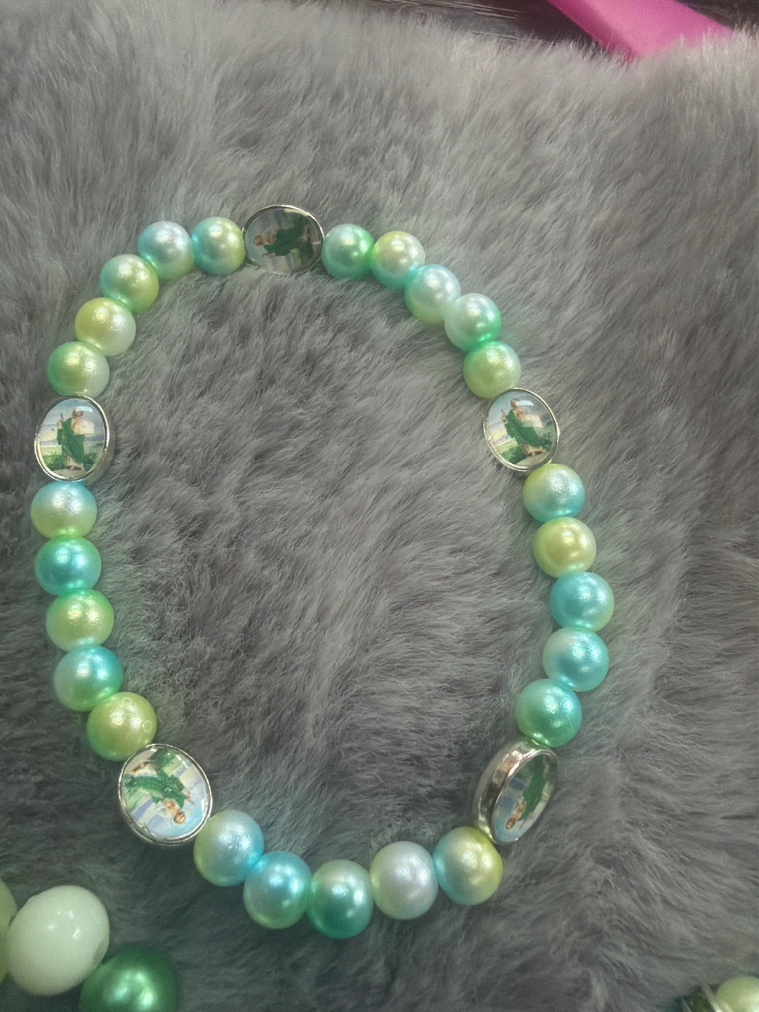 St Jude Beaded Bracelets with Character Charms - photo 4