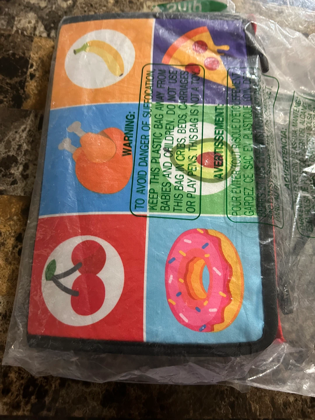 New-Baby Crinkle Book with Mirror and Teethers