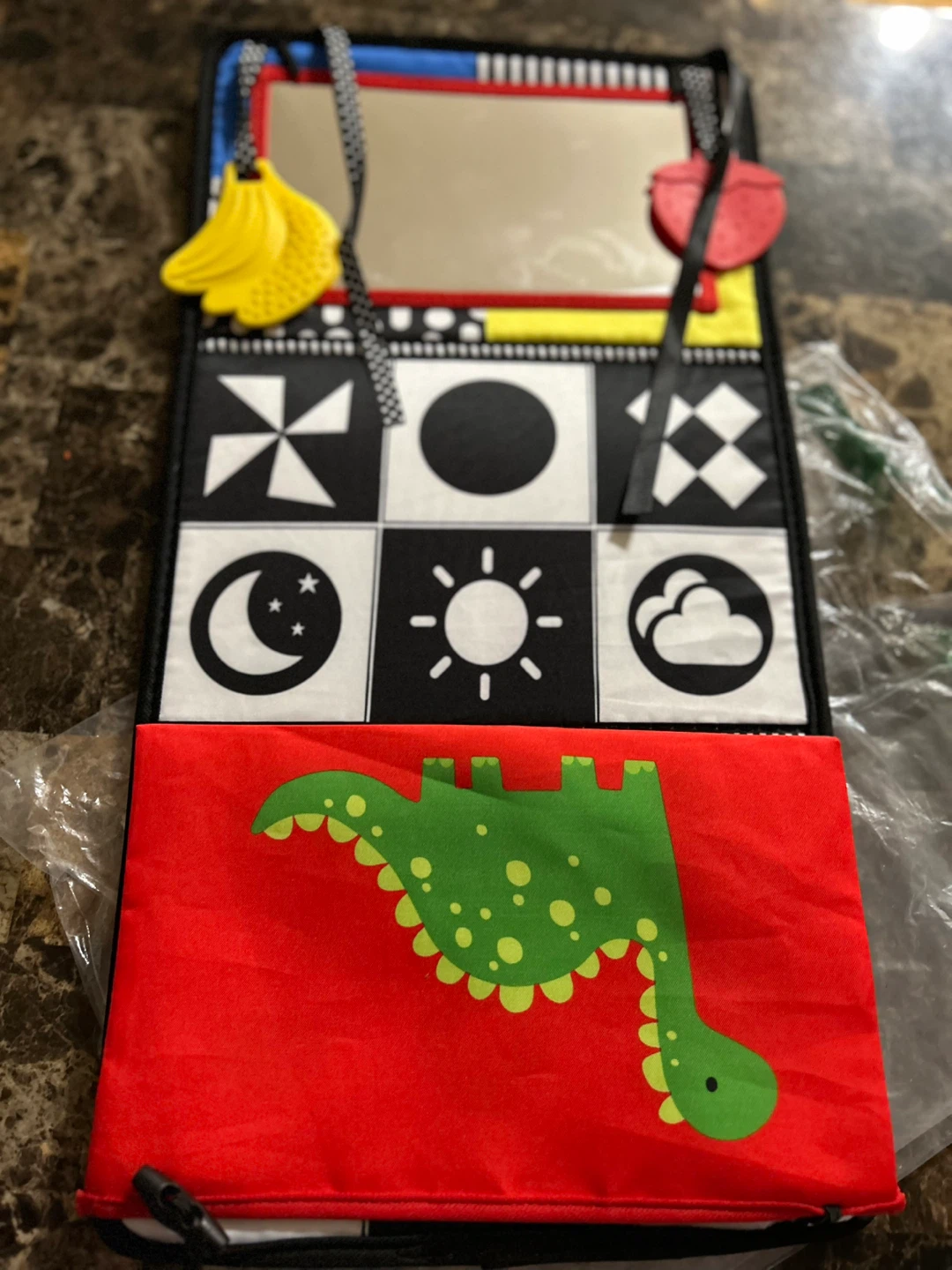 New-Baby Crinkle Book with Mirror and Teethers - photo 5