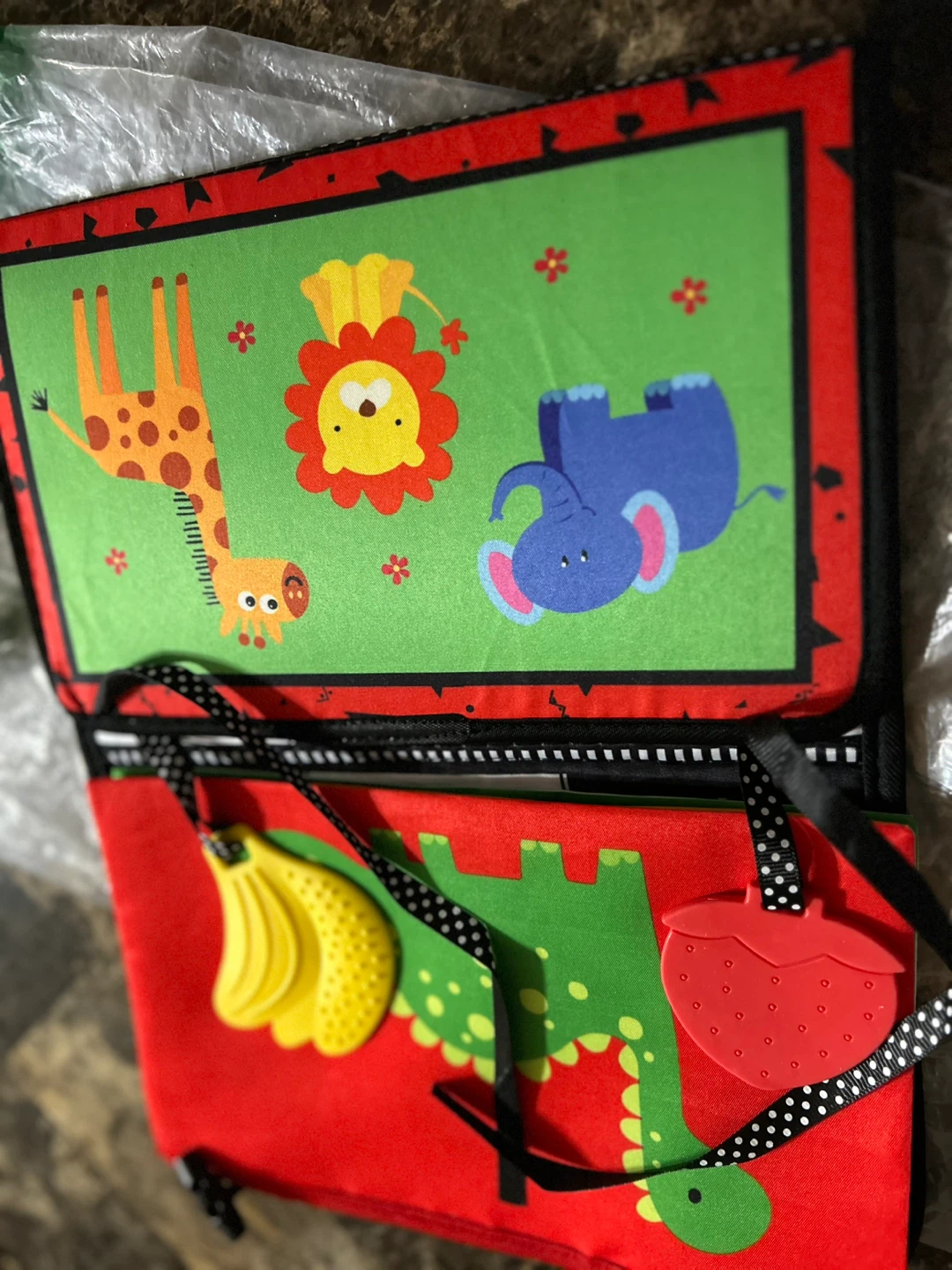 New-Baby Crinkle Book with Mirror and Teethers - photo 3