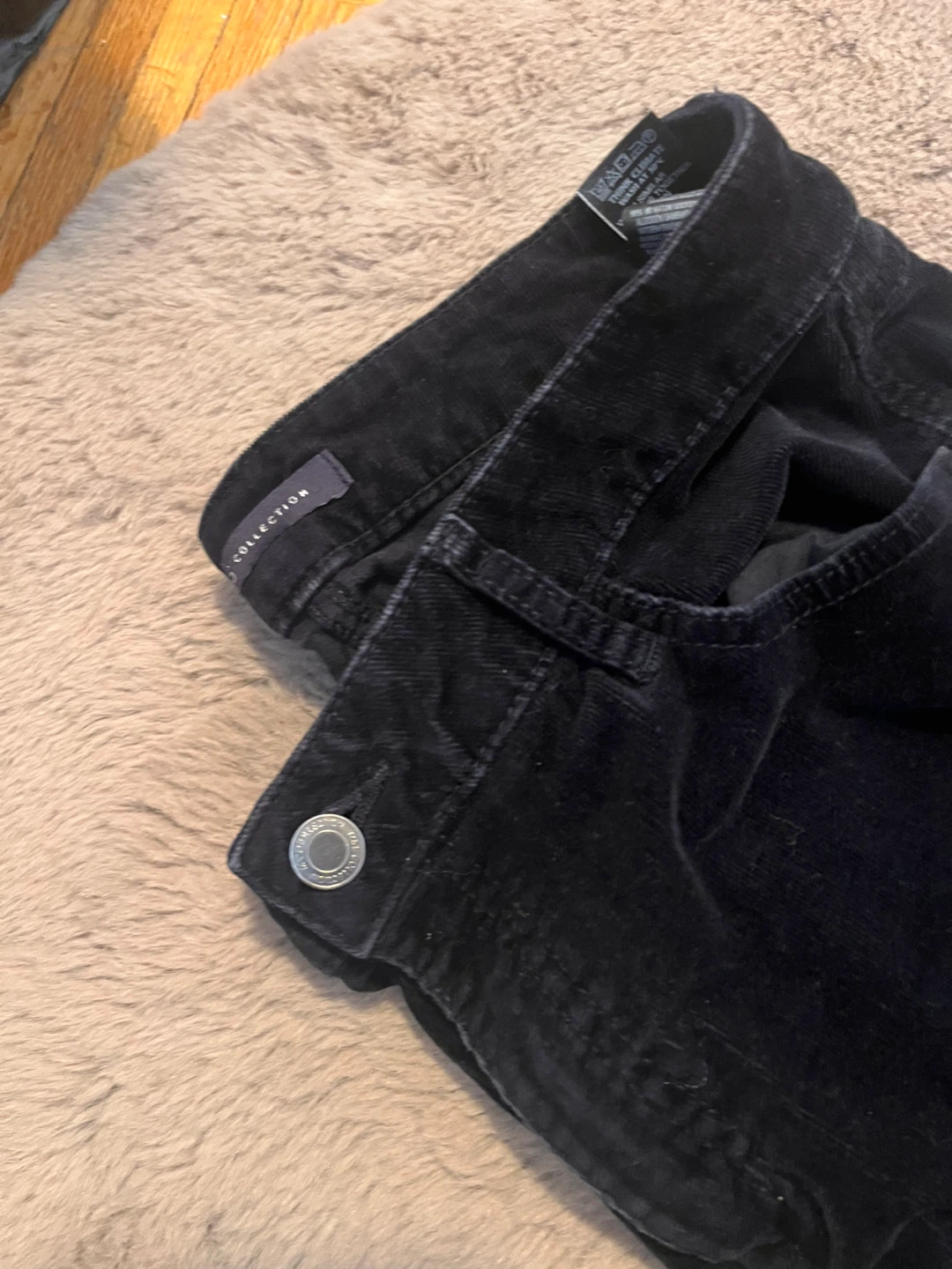 Black Corduroy Pants - photo 2