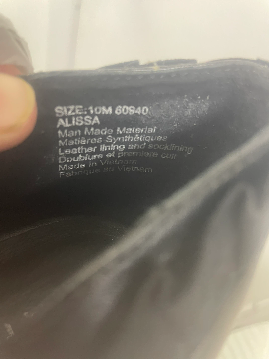 ATTITUDE Alissa Black Peep Toe Heels - Size 10M - photo 5