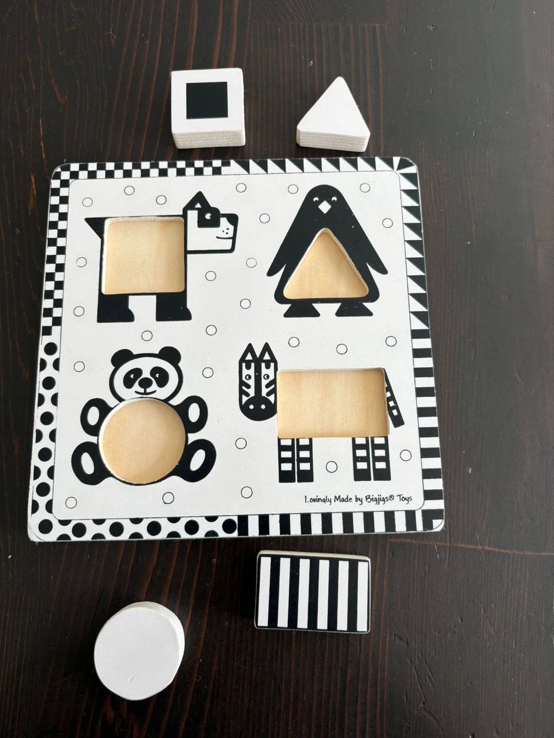 Bigjigs Toys Wooden Animal Shape Sorter Puzzle - photo 3