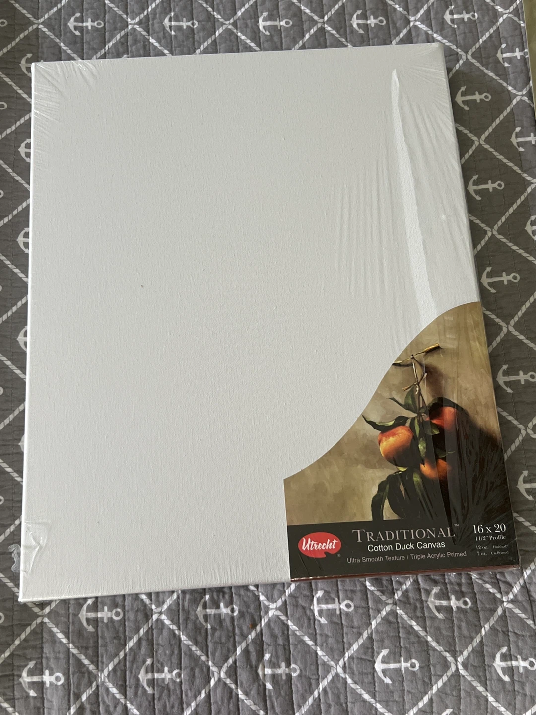 Utrecht Traditional Cotton Duck Canvas 16 x 20
