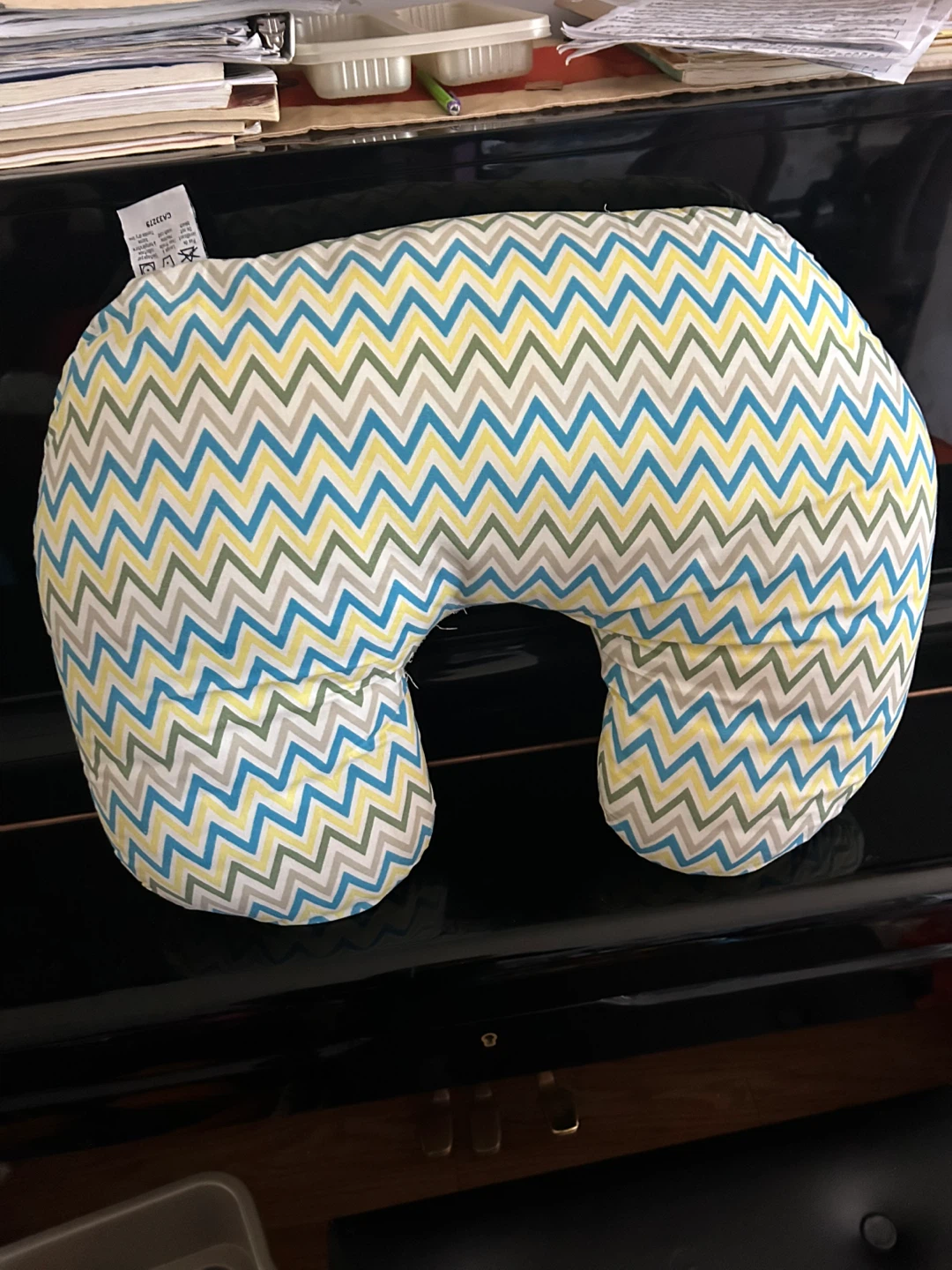 Nursing Pillow - Chevron Pattern