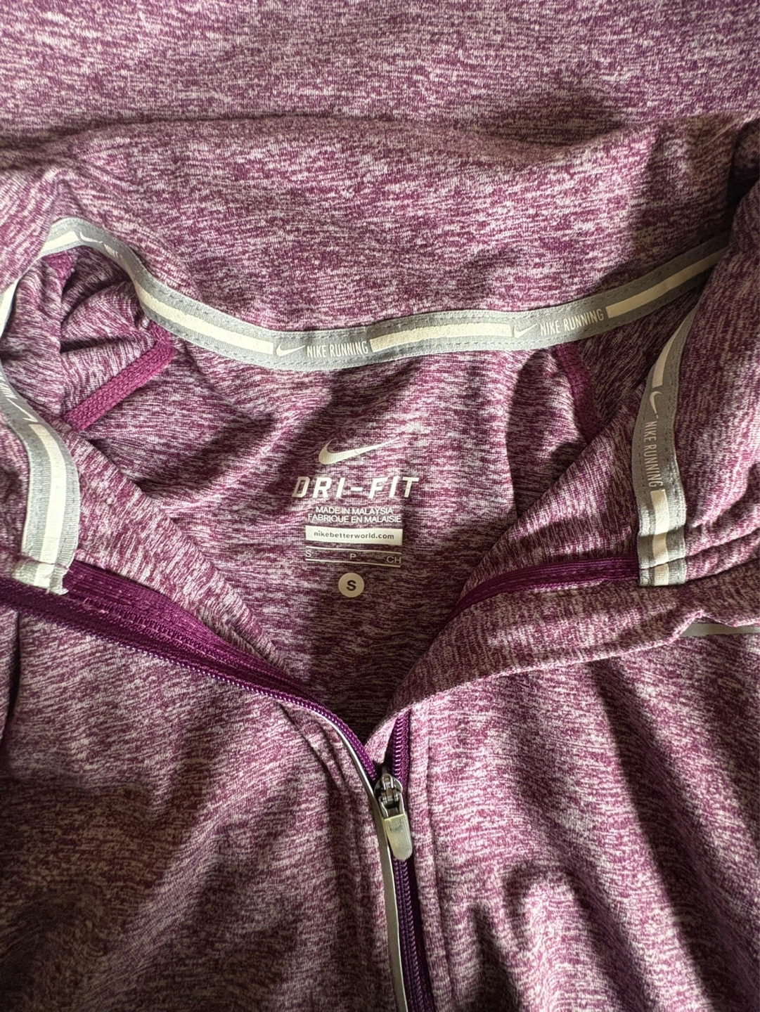 Nike Dri-FIT Running Pullover women’s small - photo 2
