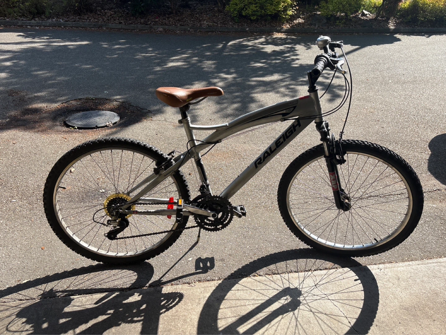 Raleigh Mountain Bike - Silver