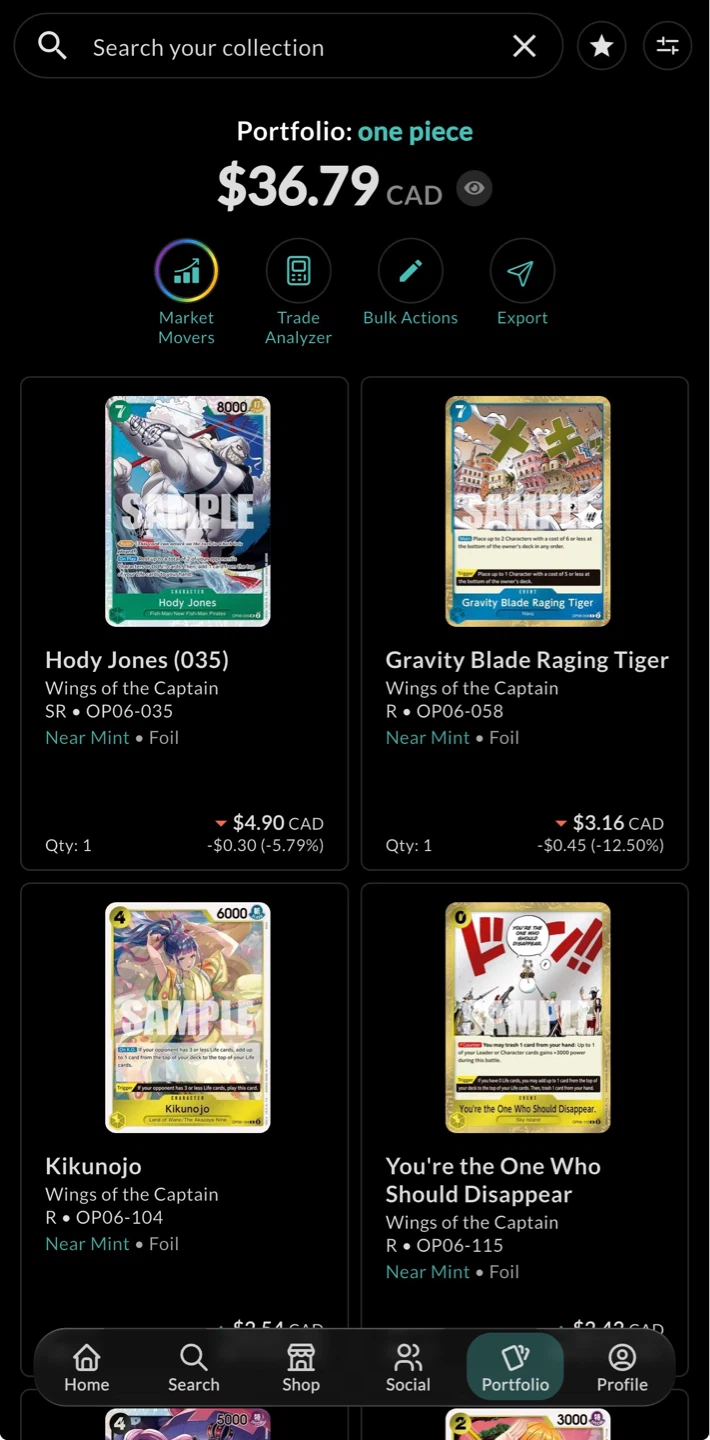 One Piece Card Game Lot - photo 4
