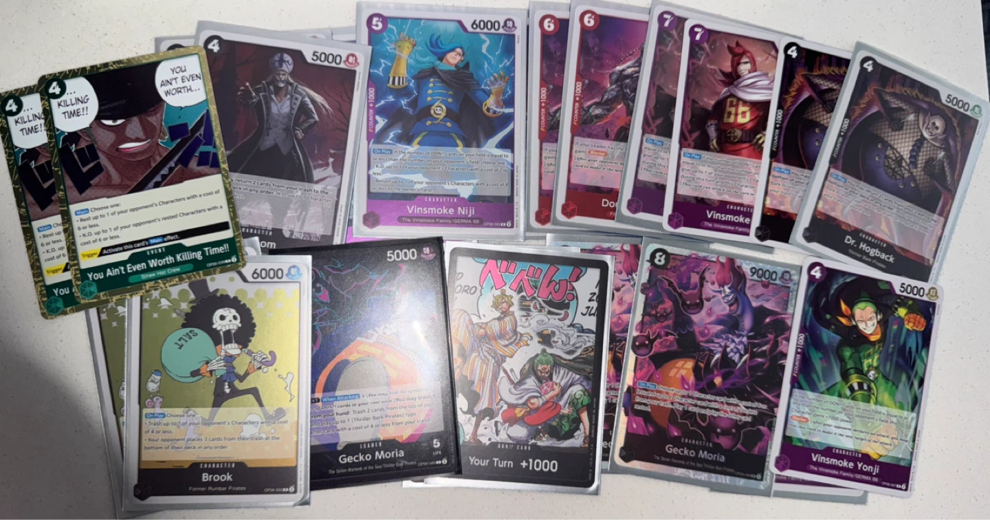 One Piece Card Game Lot - photo 3