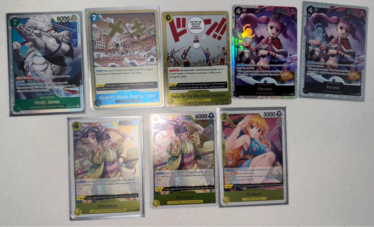 One Piece Card Game Lot