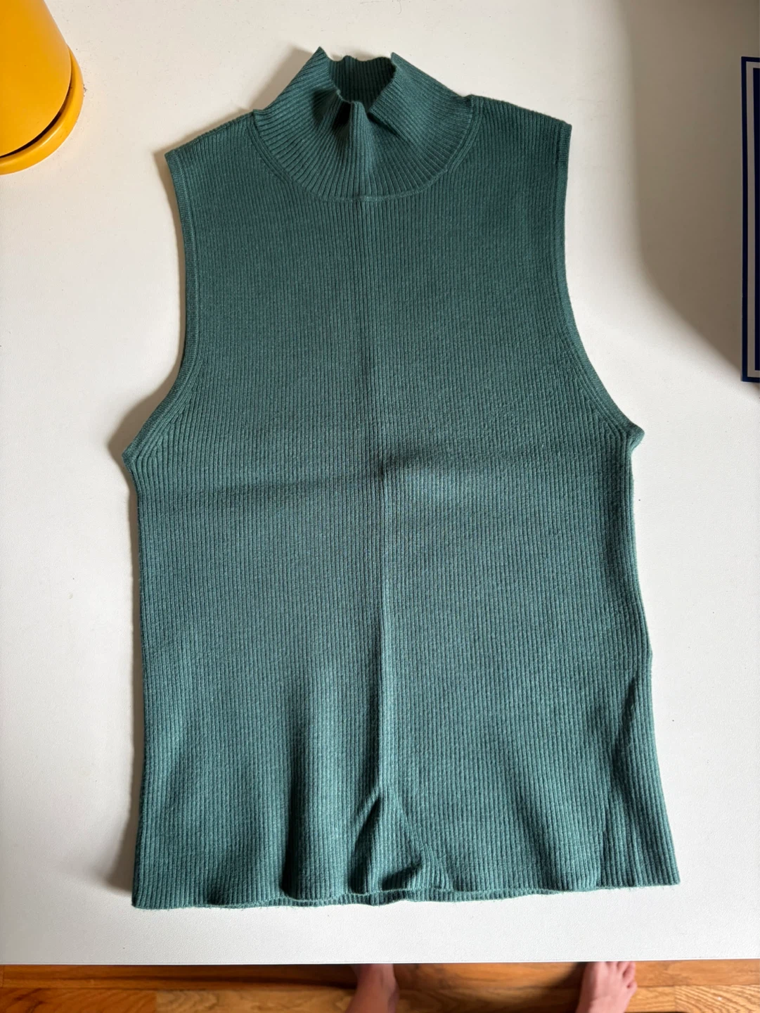 Madewell The Signature Knit Mockneck Sweater Tank Top XS - photo 2