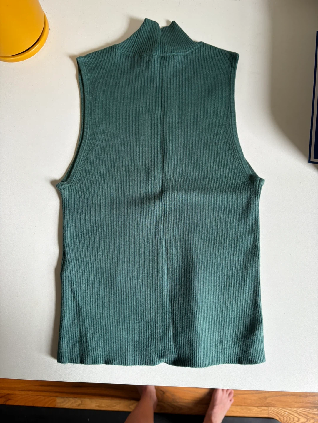 Madewell The Signature Knit Mockneck Sweater Tank Top XS - photo 3