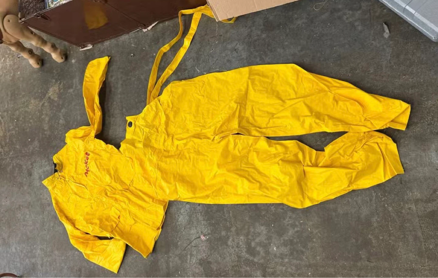 Yellow Mckee Rain Suit