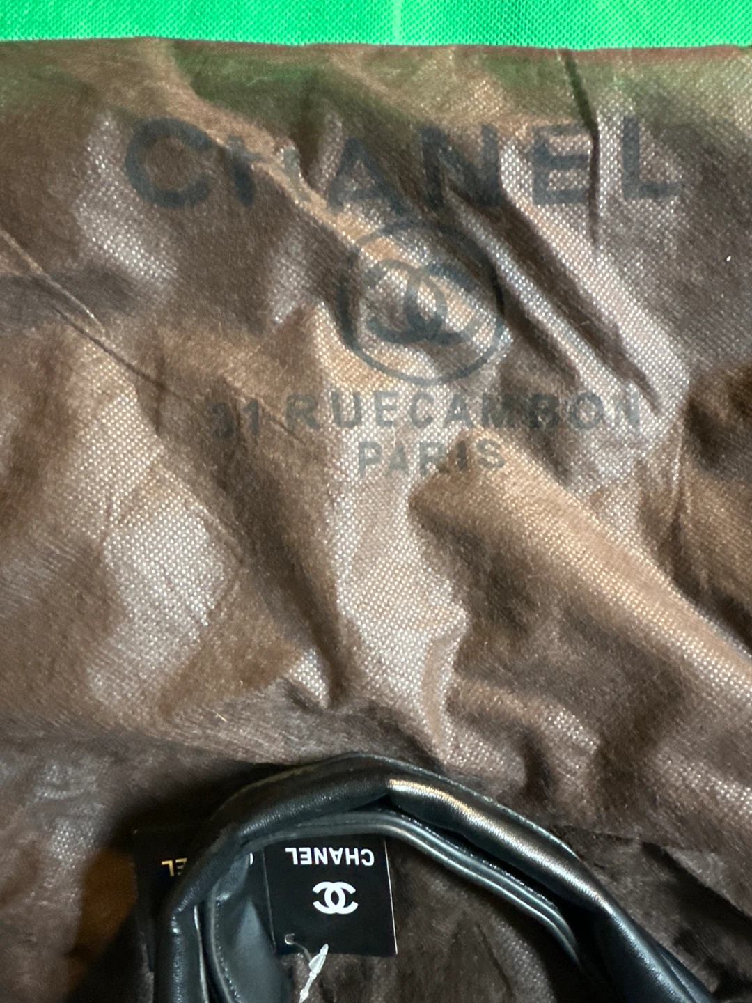 Chanel Deauville Tote Bag Navy Blue Canvas - photo 2