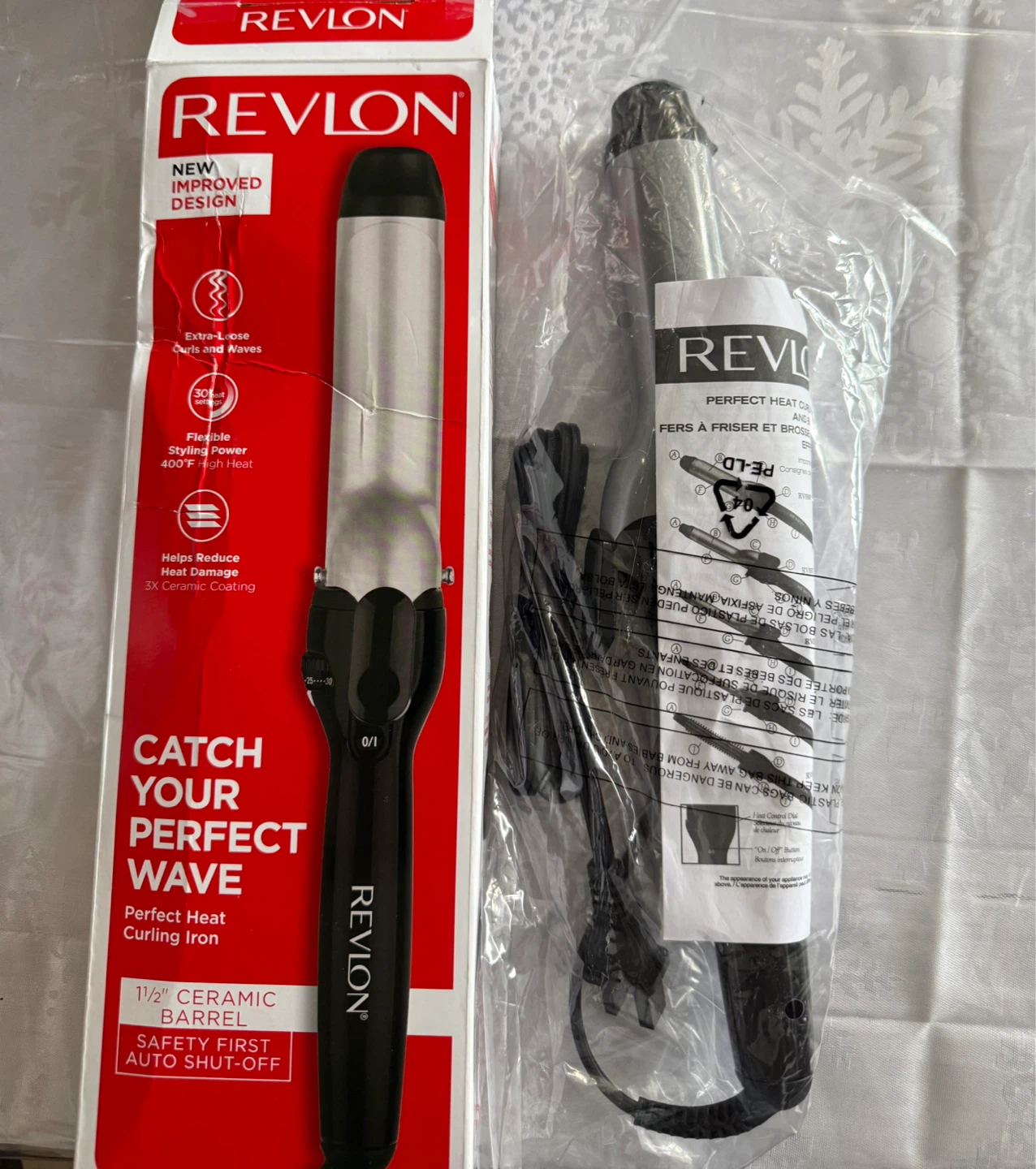 Revlon Perfect Heat 1 1/2-inch Curling Iron