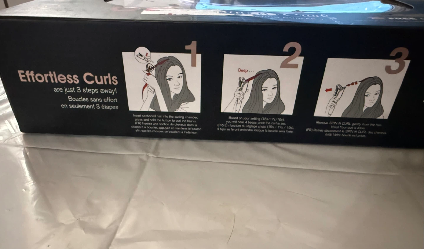 CHI Spin N Curl Rose Gold Hair Curler 1 inch - photo 3