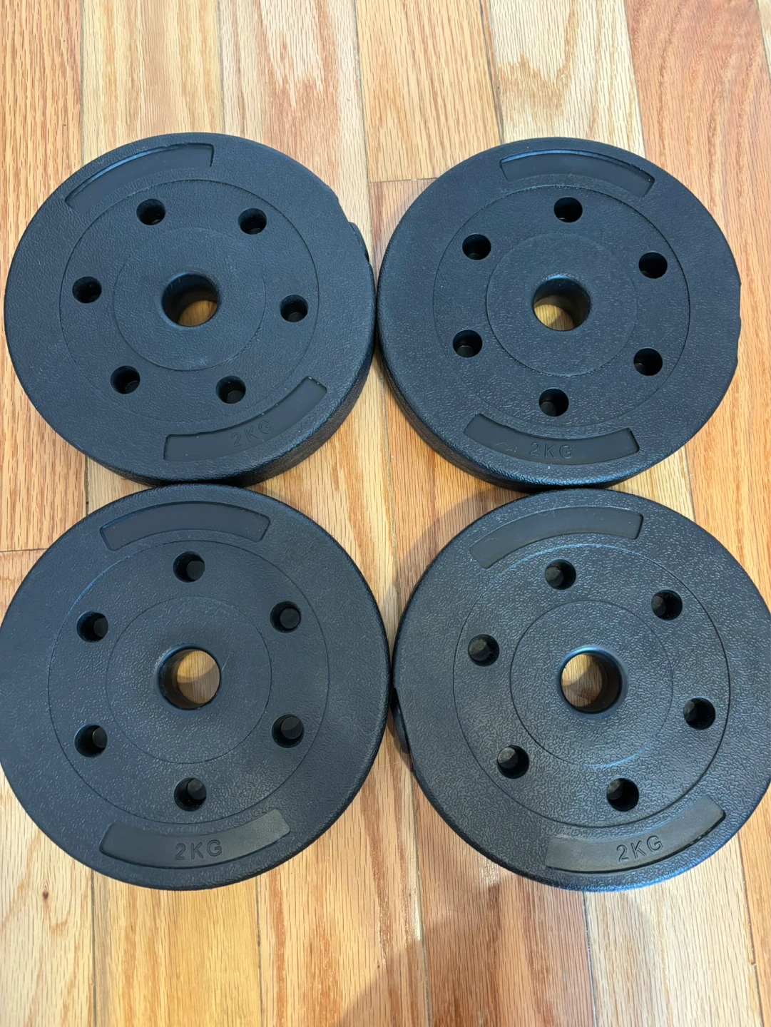 Adjustable Dumbbell Set with 2KG and 1.5KG Weights - photo 2