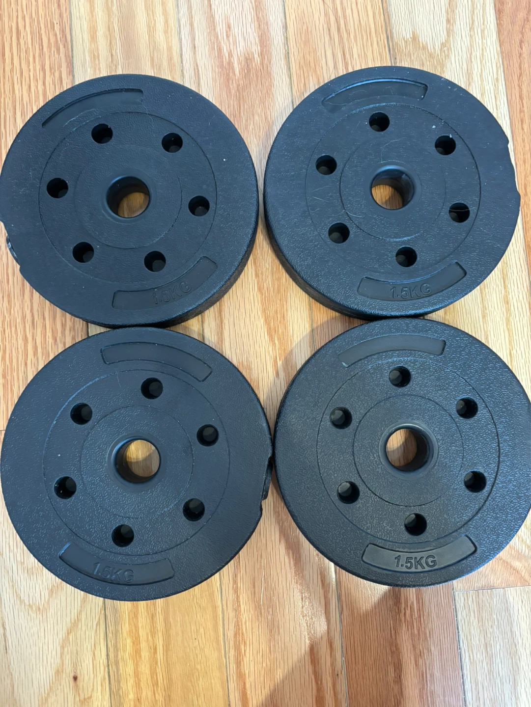 Adjustable Dumbbell Set with 2KG and 1.5KG Weights - photo 3