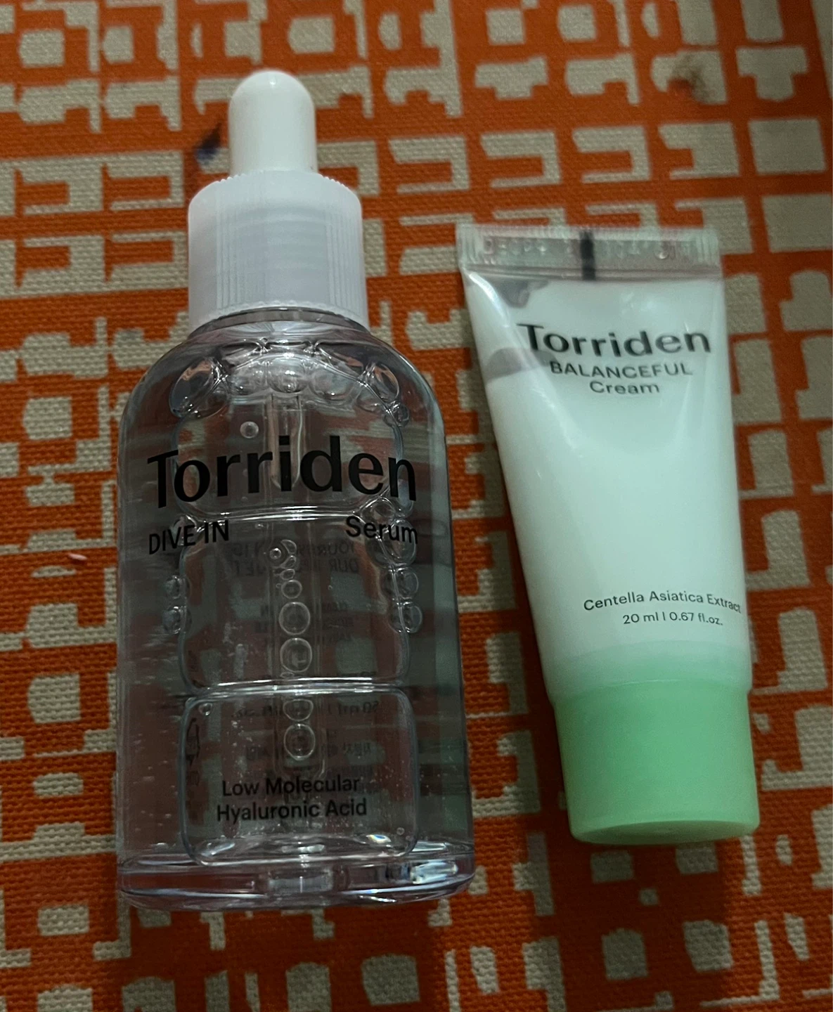 Torriden Dive-In Serum & Balanceful Cream Set