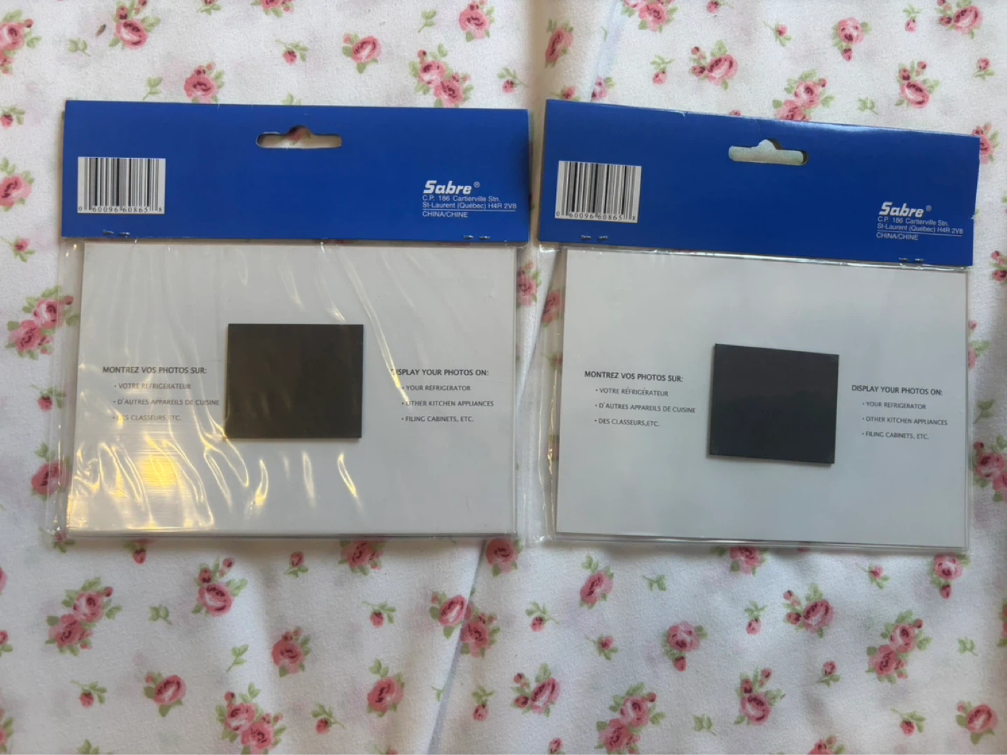 Sabre Magnetic Photo Frames - 6" x 4" (2 Pack) - photo 2