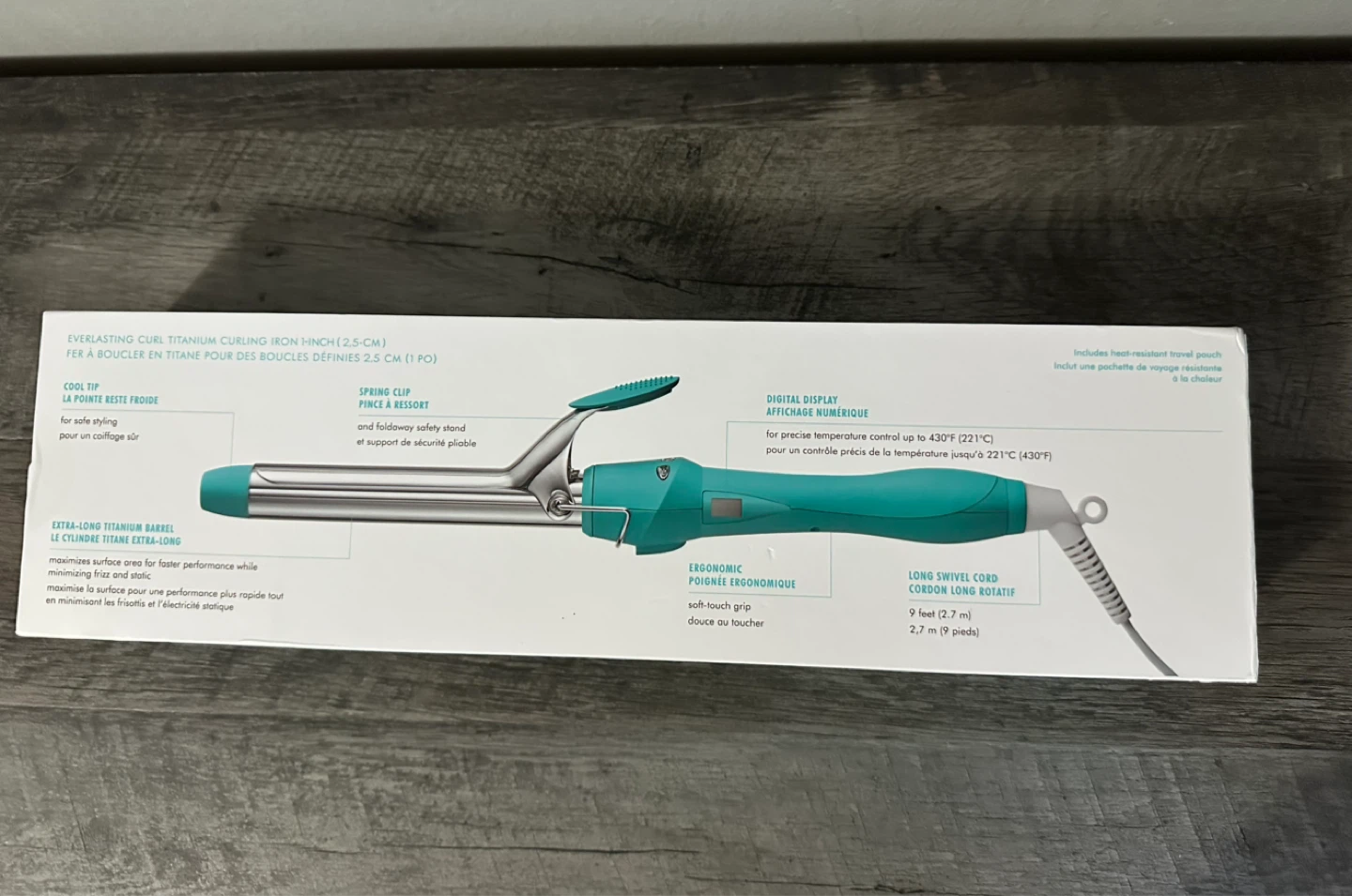 Moroccanoil Everlasting Curl Titanium Curling Iron 1-inch - photo 3