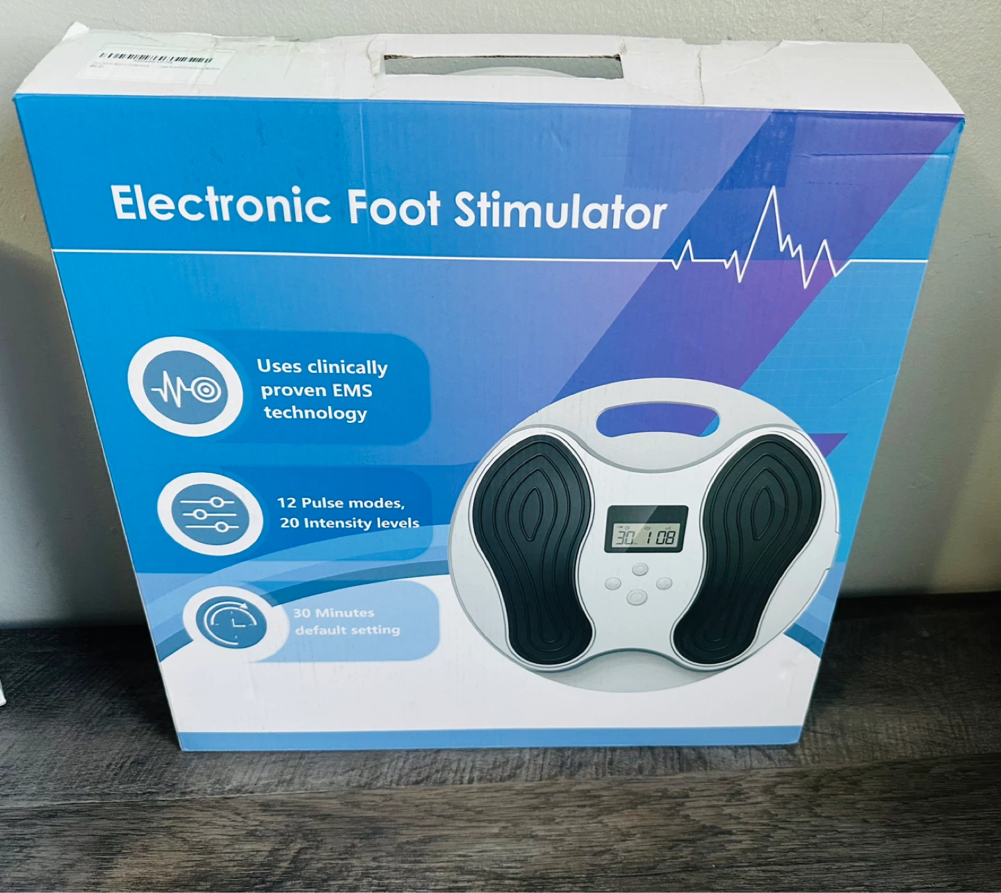 Exbushwren Foot Stimulator TENS EMS Machine