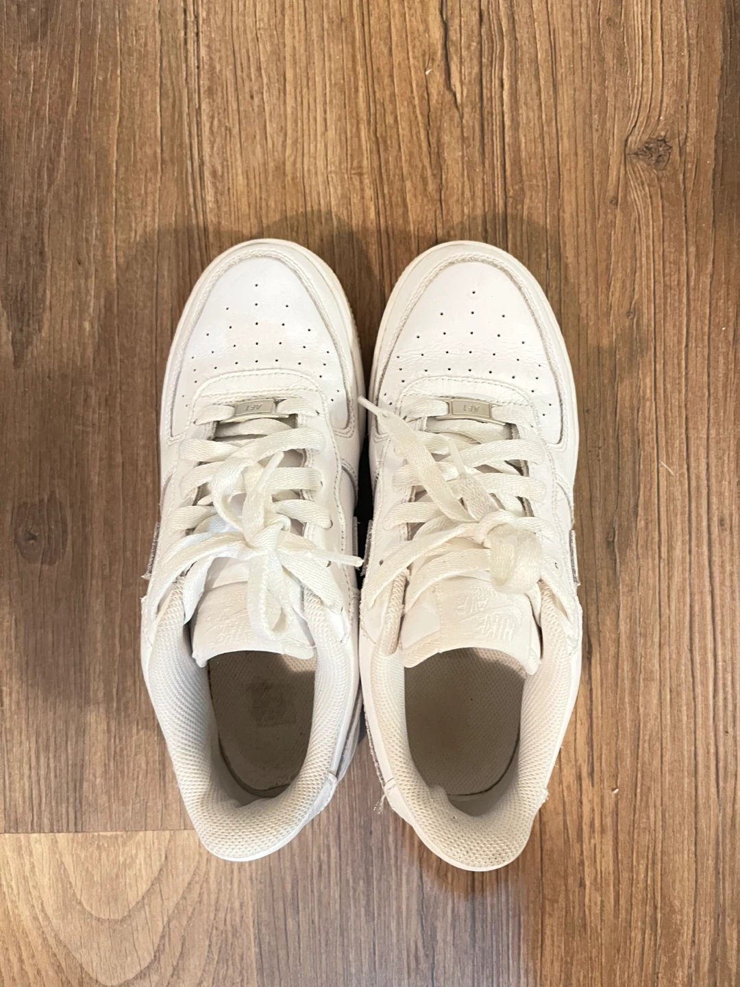 Nike Air Force 1  - White, Size 5.5Y - photo 3