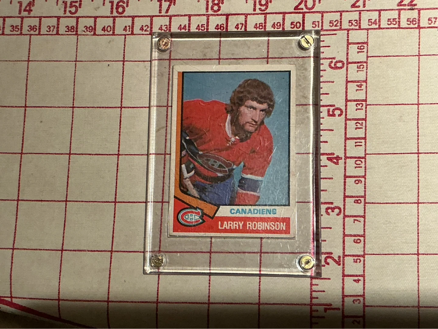 1974-75 O-PEE-CHEE LARRY ROBINSON Card # 280 ! - photo 4