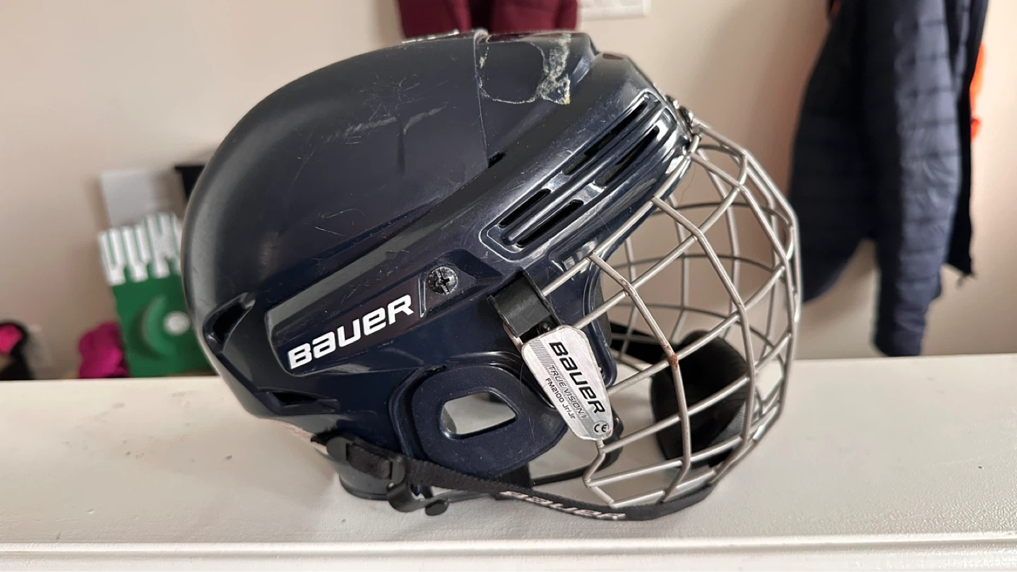 Bauer Hockey Helmet with Cage