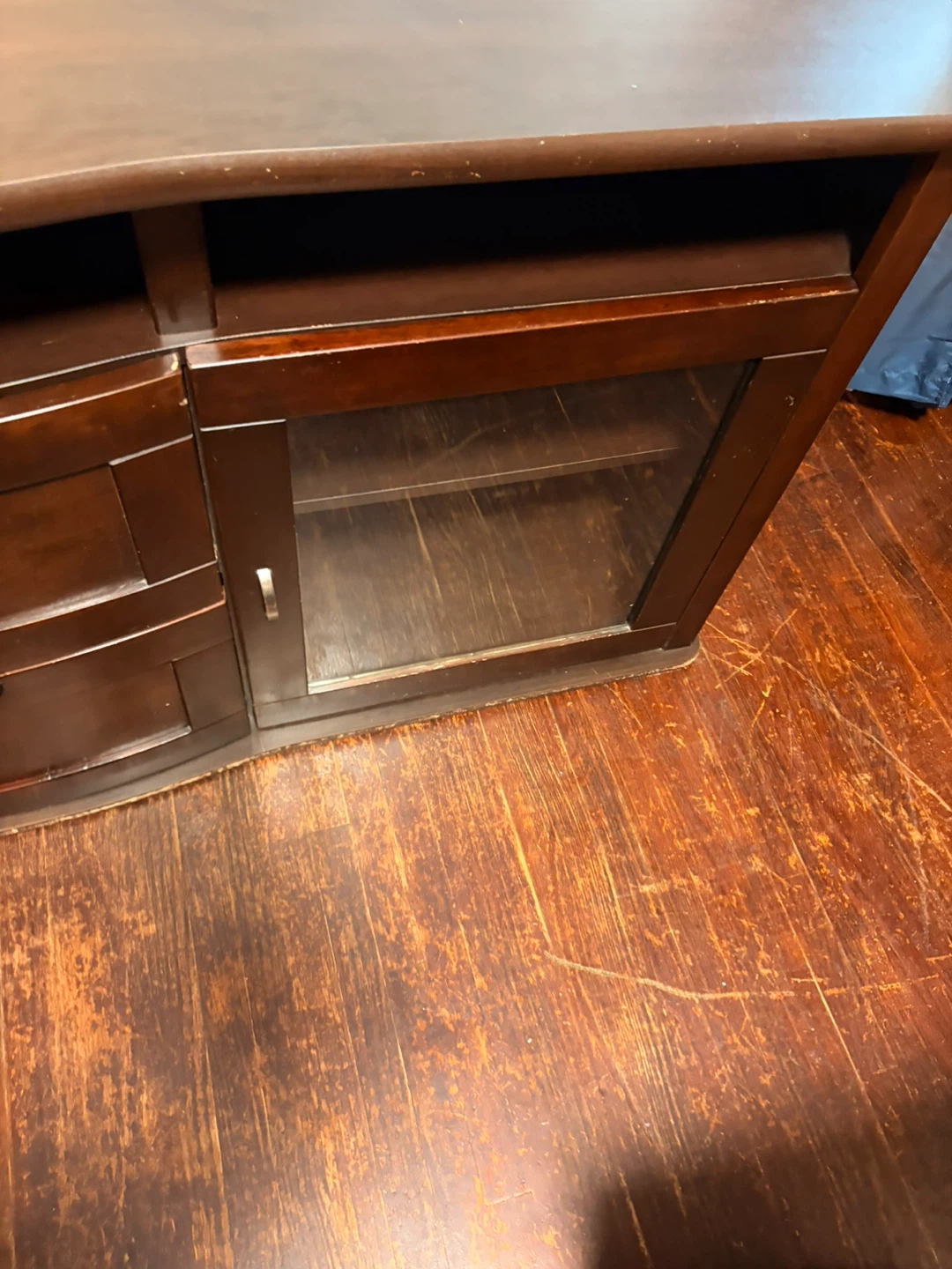 Dark Wood TV Stand / OBO - photo 3