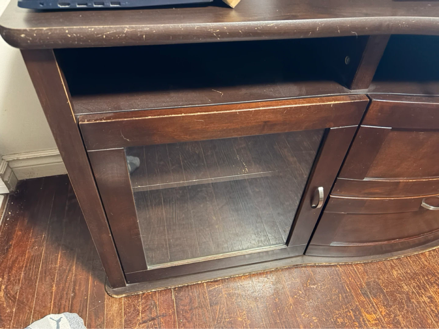 Dark Wood TV Stand / OBO - photo 5