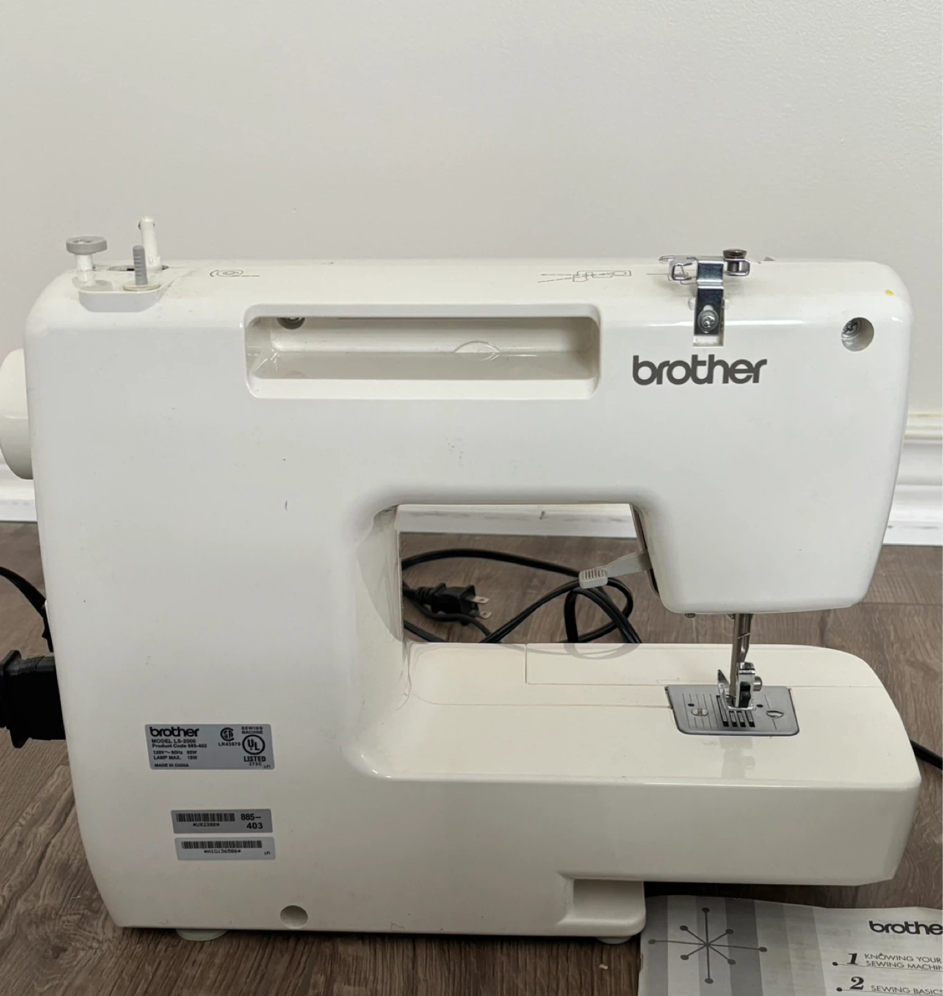 Brother LS-2000 Sewing Machine - photo 4